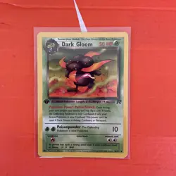 Pokemon TCG First Edition Dark Gloom 36/82 Team Rocket Regular Uncommon WOTC - Image 1
