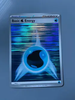 Basic Water Energy - Scarlet & Violet Base Set - 019 - Holo - Pokemon - Image 1