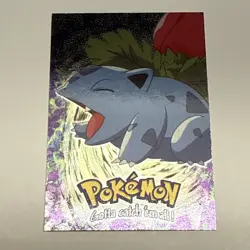 2000 Topps Pokemon E2 of 12 Ivysaur Silver Holo Foil Stage 2 LP - Image 1