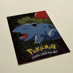 2000 Topps Pokemon E2 of 12 Ivysaur Silver Holo Foil Stage 2 LP - Image 2
