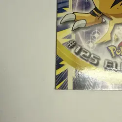 Topps Pokemon card #125 Electabuzz Blue logo 1st print TV Series 3 - Image 5