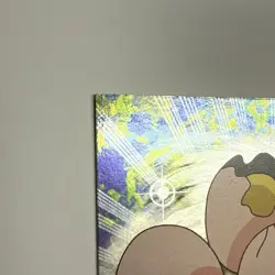 Pokemon Topps Exeggcute #102 TV Animation Edition Holo Foil Blue Logo NM - Image 2