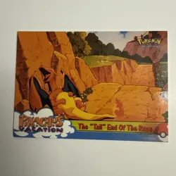 1999 Pokemon First Movie #50 (The Tail End of the Race) Blue Logo LP - Image 1