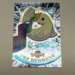 Dewgong #87 Topps Pokemon Card Silver Holo Foil - Blue Logo - MP/LP - Image 1