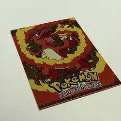 Pokemon Black Topps Holo Foil 05 CHARMELEON E5 of 12 TV Animation Edition LP - Image 2