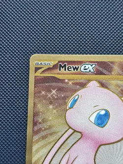 Pokemon S&V 151 UPC | Mew EX 205/165 Hyper Rare Promo Metal Card | NM - Image 3