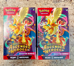 Ascended Heroes Booster Bundle X2 Mega Evolution Pokemon TGC - Image 1