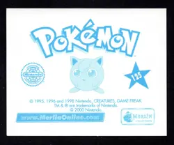 VENUSAUR STICKER #125 POKEMON SERIES 2 COLLECTION MERLIN 2000 (BLUE ALBUM) - Image 2