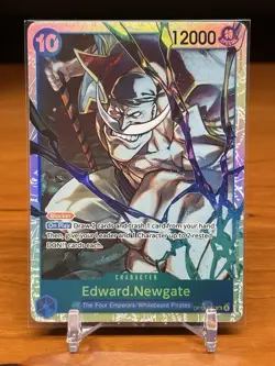 Edward Newgate OP13-042 SR On His Will One Piece English - Image 1