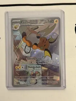 Pokemon Raichu Full Art Holo 211/193 Sv02 Paldea Evolved Card - Image 2