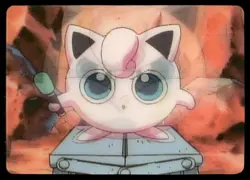 POKEMON JIGGLYPUFF RARE PIKA-0022D/DVD VIZ VIDEO PROMO CARD 3D LENTICULAR - Image 1