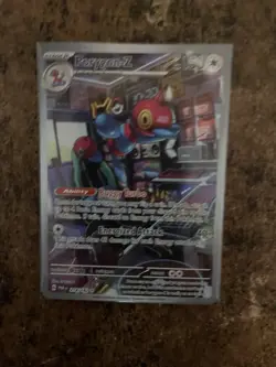 Pokemon Porygon-Z TCG Full Art Holo Card 214/182 Paradox Rift Illustration - Image 1
