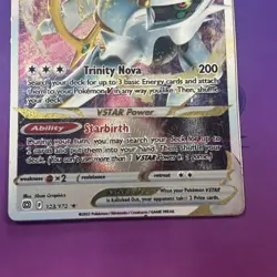 Arceus VSTAR - (Metal Card) 123/172 Miscellaneous Cards & Products Holo Mp - Image 3