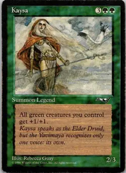MTG Magic The Gathering Kaysa Alliances Played See Scan A - Image 1