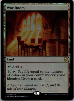 Magic the Gathering - War Room Foil - Commander Legends CMR 361 NM MTG - Image 1