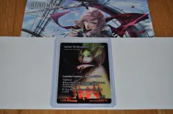 MTG magic FINAL FANTASY rare GARNET TIL ALEXANDROS 17th FOIL FCA #24 showcase - Image 1
