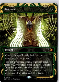 Berserk Secrets of Strixhaven: Mystical Archive Regular NM M 0050 - Image 1