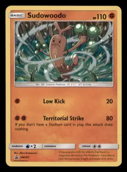 Sudowoodo - SM207 Holo Promo Sun & Moon Promo Pokemon TCG NM - Image 1
