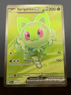 Pokemon TCG - Ascended Heroes - Sprigatito Ex 251/217 - NM - Image 1