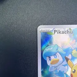 Pokemon Pikachu TCG SVP027 Scarlet Violet Black Star Promo - Image 4