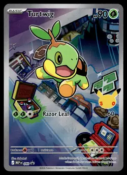 9 x ASSORTED BULBASAUR TURTWIG LITTEN - FIRST PARTNERS ILLUSTRATION PROMO - NM - Image 2