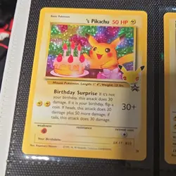 Pokemon ______'s Pikachu 24/53 Wotc Promo Holo 50 HP Basic Card - Image 1