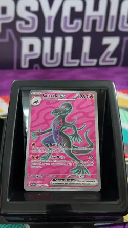 Pokemon Salazzle 101/088 Ultra Rare Full Art Perfect Order - Pack Fresh - Image 1