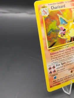 Pokemon Base Set Charizard Holo Rare 🔥 4/102 LP-NM Grade/Invest 🔥🔥 - Image 3