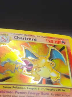 Pokemon Base Set Charizard Holo Rare 🔥 4/102 LP-NM Grade/Invest 🔥🔥 - Image 4