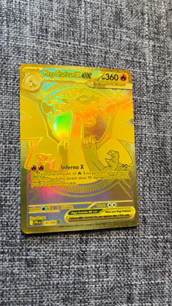 Pokemon TCG Mega Charizard EX 130/092 Phantasmal Flames SIR Gold Mega Hyper Rare - Image 2