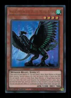 COCATORIUM THE HEAVY METAL AVIAN GFP2-EN038 YU-GI-OH LP - Image 1