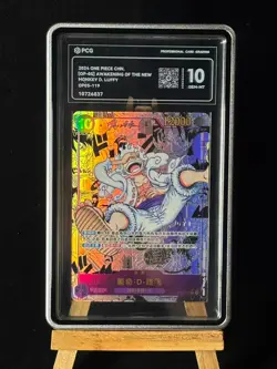 One Piece Card Game Monkey D. Luffy Manga Alternate Art OP05-119 PCG 10 Chinese - Image 1