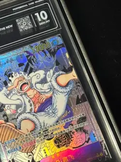 One Piece Card Game Monkey D. Luffy Manga Alternate Art OP05-119 PCG 10 Chinese - Image 3