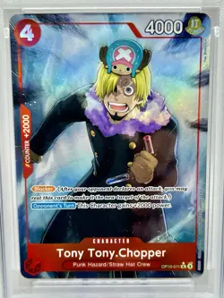 One Piece Premium Booster 2 (PRB02) - Tony Tony.Chopper Alternate Alt Art PSA 10 - Image 2