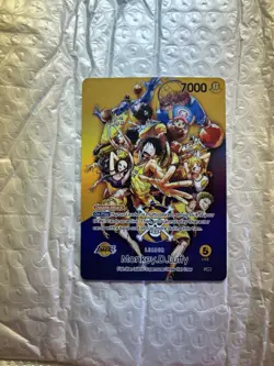 NBA/Lakers/Monkey.D.Luffy Leader Card One Piece Card Game Custom Promo - Image 1