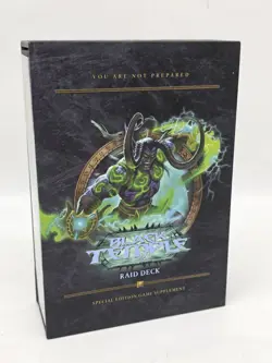 new WORLD OF WARCRAFT • BLACK TEMPLE raid deck TCG special edition UPPER DECK - Image 1