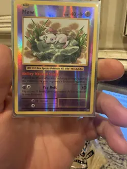 Pokemon 2016 Mew 53/108 XY Evolutions Reverse Holo Card - Image 1