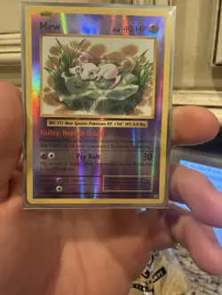 Pokemon 2016 Mew 53/108 XY Evolutions Reverse Holo Card - Image 5