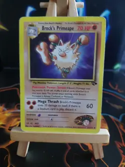 Pokemon TCG Brock's Primeape Gym Challenge Card 35/132 Regular - Image 1
