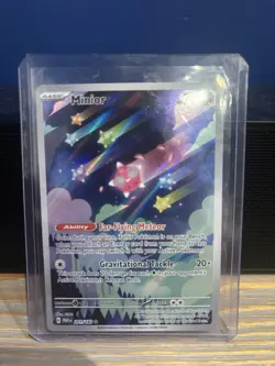 Pokemon TCG Minior Illustration Rare 201/182 Paradox Rift Holo Card - Image 1