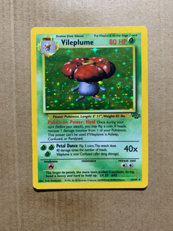 Vileplume 15/64 Jungle Set - Holo Pokemon Card - HP - Image 1