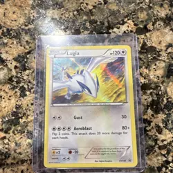 Pokemon Lugia XY156 XY Promo Holo Basic Dragon 120 HP Aeroblast Gust Card - Image 1