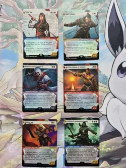 MTG Assassin's Creed Foil Showcase 6x Card Bundle NM - Image 1