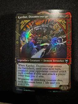 Kardur, Doomscourge (Showcase) Kaldheim Foil - Image 1