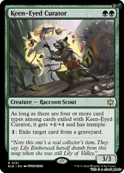Keen-Eyed Curator [BLB - 181] - NM [Foil] TCG MTG - Image 1
