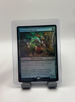 MTG, Pawpatch Recruit FOIL $3 ORDER MIN 187 NM Bloomburrow Foil - Image 1
