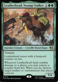 Leatherhead, Swamp Stalker, 117, TMT, Foil - Image 1