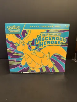 Pokemon TCG: Ascended Heroes Elite Trainer Box (ETB) New Factory Sealed - Image 1