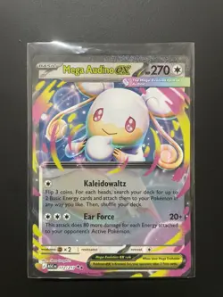 Mega Audino EX 172 /217 - Illustration Rare - Ascended Heroes Pokemon Card NM/M - Image 1