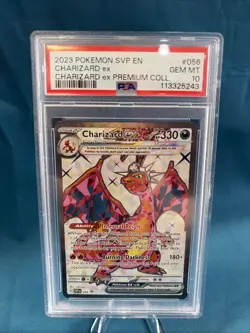 Charizard ex 056 SVP Scarlet & Violet Promo Holo English PSA 10 Pokemon Card - Image 1